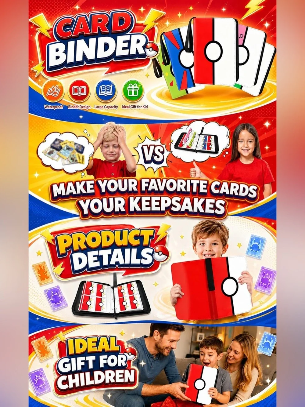 Trading Card Binder